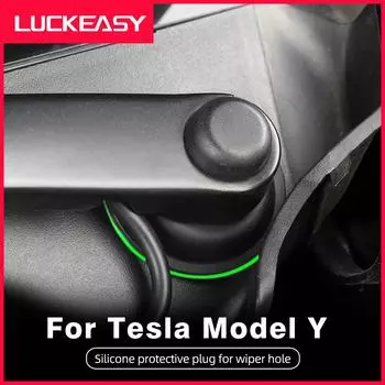 Для Tesla Model Y -2023 силиконовые заглушки для отверстий стеклоочистителя комплект автомобильных аксессуаров MY-GA118
