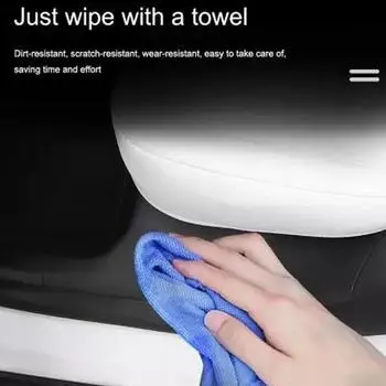 Для Tesla Model Y ABS задняя дверь порог протектор скол внутренняя наклейка дверь внешняя и крышка наклейка пластина порог 2 шт порог J2e0