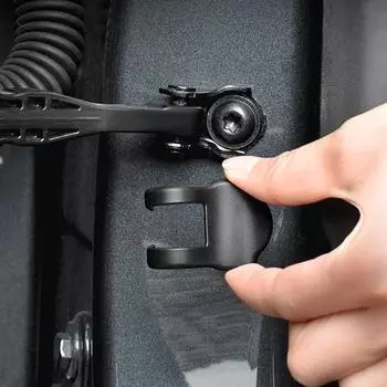 Для Tesla Model Y Дверной замок Защитная крышка Защелки Крышки ограничителей двери Аксессуары для интерьера Черный