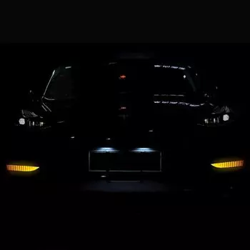 Для Tesla Model Y Model 3 противотуманные фары светоотражающая наклейка предупреждающая наклейка ночная безопасность внешний ремонт автомобильные аксессуары украшения