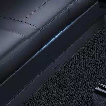 Для Tesla Model Y TPE под сиденьем боковая защитная накладка противоударная защитная накладка задняя часть сиденья интегрированная полная подушка TPE