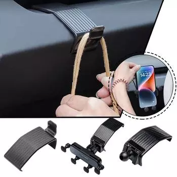 Для Tesla New Model3 Highland Крючок для приборной панели Крючки для салона Кронштейн для автомобильной сумки Аксессуары для розетки Air U5E8