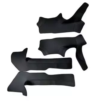 Для Tesla New Model 3 Highland 2024 года выпуска накладки на пороги задних дверей, защитные накладки на пороги передних и задних дверей, накладки на педали для защиты от ударов