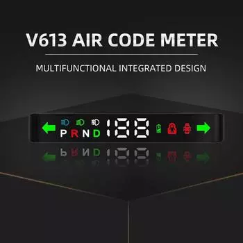 Для Tesla V613 Speed Car Air Code Meter Model 3 Аксессуары Модификация инструмента Специальные аксессуары HUD V613