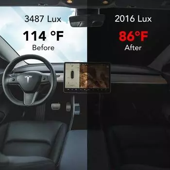 Для Tesla Windshield Sunshade Складной передний солнцезащитный козырек для окна Теплозащитный козырек для Model Y Model3 2024 Аксессуары