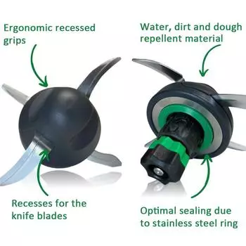 Для Thermomix TM5 TM6 защитный чехол миксер лезвие тестомесильная головка защита швов от грязи для теста блендеры аксессуары чёрный