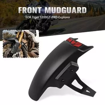 Для Tiger 1200 Pro Tiger1200 Explorer 2025-2025 2025 Мотоциклетный удлинитель переднего крыла, удлинитель брызговика чёрный