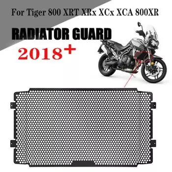 Для Tiger 800 XRT XRx XCx XCA 800XR 2018-2025 мотоциклетная решетка радиатора защитная крышка масляный топливный бак щиток протектор аксессуары чёрный