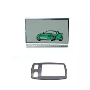 Для Tomahawk TW9010 ЖК-дисплей Стекло + крышка объектива TW9010 Стеклянный ЖК-дисплей с дистанционным управлением LCD Glass+Lens чёрный