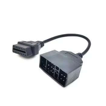Для TOYOTA 22-контактный на 16-контактный гнездовой кабель OBD2 Кабель-адаптер для подключения OBD1 к OBD2.