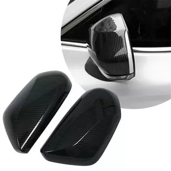 Для TOYOTA CAMRY 2018 2 шт. Накладки на боковые зеркала заднего вида из АБС-пластика под карбон