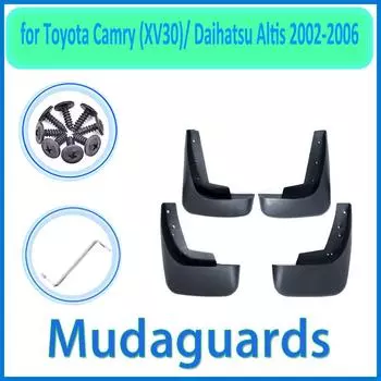 Для Toyota Camry 30 XV30 2002 ~ 2006 2003 2004 4 шт. переднее и заднее крыло автомобиля, брызговики, брызговик автомобиля