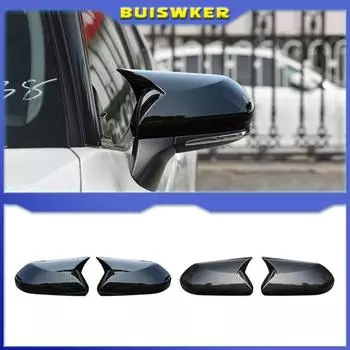 Для Toyota Camry 70 XV70 2018 2019 2020 Аксессуары 2 шт. Карбоновое волокно ABS пластиковое зеркало заднего вида Декоративная крышка