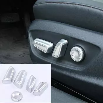 Для Toyota Camry 70 XV70 2018-2022 2023 кнопка регулировки сиденья накладка ABS углеродное волокно аксессуары для салона автомобиля