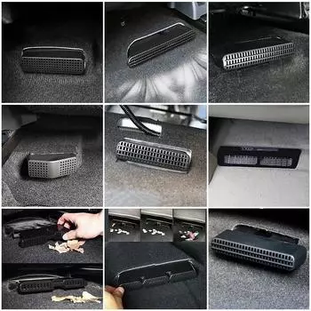 Для Toyota Camry Corolla RAV4 Land Cruiser Prado Highlander Kluger Напольный обогреватель кондиционера Воздуховодная решетка для вентиляции Крышка выпускного отверстия