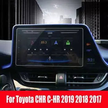 Для Toyota CHR C-HR 2018 2017 аксессуары GPS-навигация защитная пленка из закаленного стекла ЖК-экран наклейка пленка