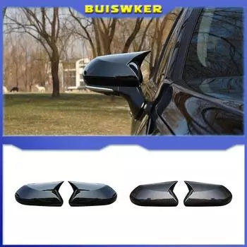 Для Toyota CHR Camry Prius Avalon 2019 2020 Ox Horn Корпус зеркала заднего вида Крышка зеркала заднего вида Боковое зеркало Модернизация зеркала