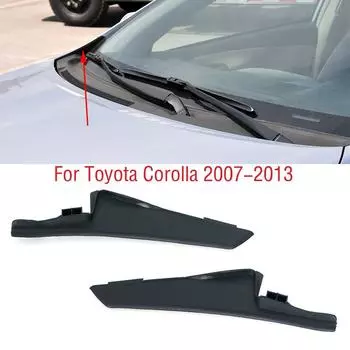 Для Toyota Corolla 2007 2008 2009 2010 2011 2012 2013 Автомобильная пленка на переднее лобовое стекло, угловая накладка, боковая накладка стеклоочистителя 1pc left