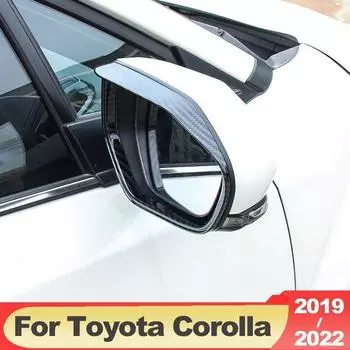 Для Toyota Corolla-2022 E210 12th ABS зеркало заднего вида автомобиля щиток для бровей крышка планки наклейки украшения аксессуары серебряный
