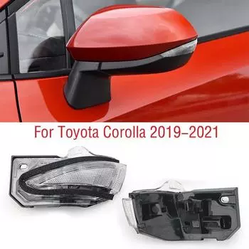 Для Toyota Corolla автомобиля наружное зеркало заднего вида индикаторная лампа крыло двери боковое зеркало указатель поворота 1pc left