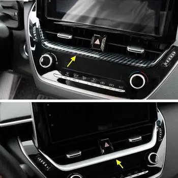 Для Toyota Corolla & Cross 2019 - 2024 гг. Средний дефлектор кондиционера / центральная панель управления, навигация, декоративная отделка, аксессуары для салона