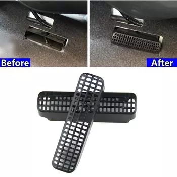 Для Toyota Corolla E17 E18 2013-2018 Под сиденьем Пол Задний обогреватель кондиционера Воздуховоды Вентиляционные крышки Решетка Крышки выходов