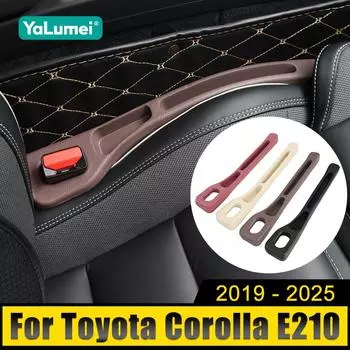 Для Toyota Corolla E210 2019-2021 2022 2023 2024 2025 Гибридное универсальное автомобильное сиденье с герметичной полосой, органайзер для хранения в боковом шве чёрный