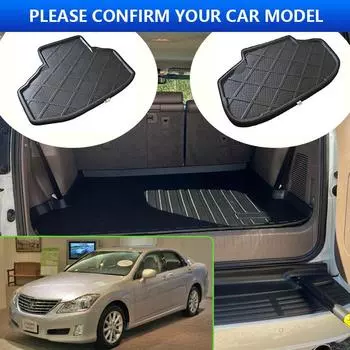 Для Toyota Crown Royal S200 2009~2012 2010 2011 Защитные накладки на задний багажник автомобиля Водонепроницаемый коврик для защиты от обрастания Аксессуары