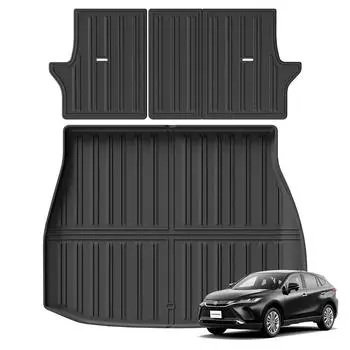 для Toyota Harrier 80 Venza 2025-2025 TPE 3D автомобильные коврики для багажника/спинки водонепроницаемые черные