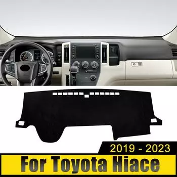 Для Toyota Hiace H300 GranAce Majesty Commuter 2019 2020 2024 2024 2024 приборная панель автомобиля избегает света покрытие анти-УФ коврик коврики