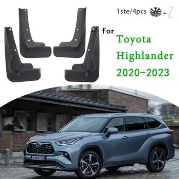 Для Toyota Highlander 2022 2023 Kluger Hybrid XU70 Брызговики Брызговики Брызговики Fender автомобиля