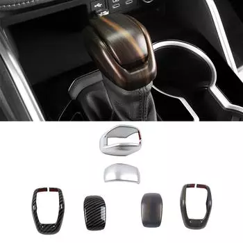 Для Toyota Highlander 2024 Аксессуары для интерьера Центральная консоль Рычаг переключения передач Крышка отделки Цвет Изменение Изменение Наклейка