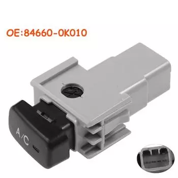 Для Toyota Hilux Vigo 2004-2015 Кнопка переключателя воздуха A/C Автоаксессуары 84660-0K010 84660-71010