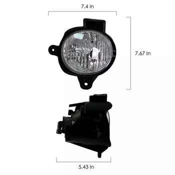 Для Toyota Hilux Vigo Champ 2011 2012 2013 2014 M&C автомобильный комплект противотуманных фар передний бампер замена жгута проводов противотуманных фар переключатель теплый белый