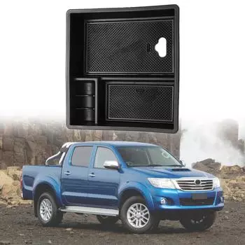 Для Toyota Hilux Vigo Fortuner Innova 2004 2005 2006 2007 2008 2009 2010 2011 2012 2013 2014 Автомобильный центральный подлокотник для хранения вещей CHINA
