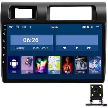 Для Toyota Land Cruiser LC 70 Series 2007-2020 Автомобильный радиоприемник Мультимедийный видеоплеер Навигация стерео GPS Android 1+32CP