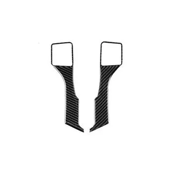 Для Toyota Land Cruiser Prado 2010-2018 Автомобильные аксессуары Карбоновый руль декоративные детали автомобильная наклейка 3D панель чёрный