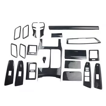 Для Toyota Mark X 2010 2011 2012 2013 Аксессуары REIZ ABS Carbon Fiber Наклейка для украшения салона автомобиля Outlet Gear Head Panel