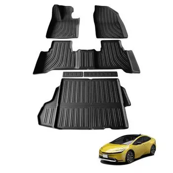 для Toyota Prius 2025 2025 автомобильные коврики багажника TPE 3D Auto Protect водонепроницаемые аксессуары черные