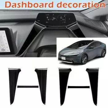 Для Toyota Prius 60 Series 2024 2024 Нержавеющая сталь Sequin Car Center Interior Decoration Accessories Panel Instrument Con Q9U6