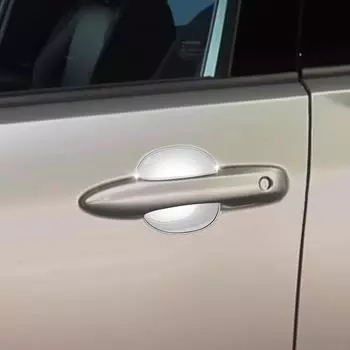 Для Toyota Prius 60 Series 2024 2024 ABS черная карбоновая ручка отделка автомобильная внешняя дверь задняя чаша треугольный задний аксессуар Z9U4