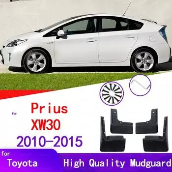 Для Toyota Prius XW30 2010 ~ 2015 автомобильное крыло, брызговики, брызговик автомобиля чёрный