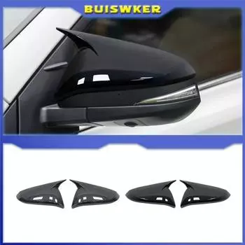 Для Toyota Rav4 2014 2015 2016 2017 2018 2019 автозапчасти крышка зеркала заднего вида корпус зеркала автомобиля оболочки черный наклеивание