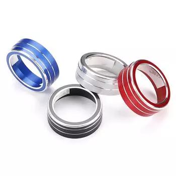 Для Toyota RAV4 2019 2020 2024 автомобильный кондиционер климат-контроль ручка отделка кнопка крышка автомобильные аксессуары 2 шт автомобильный кондиционер ручка управления крышка красный