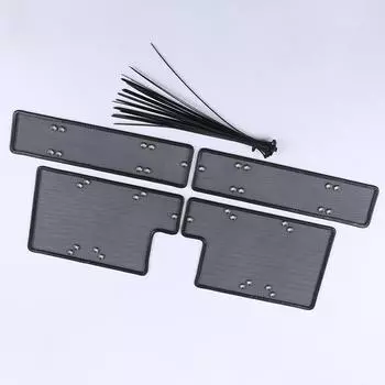 Для Toyota RAV4 RAV-4 XA50 2019 2020 Аксессуары Передняя решетка Сетка для защиты от насекомых Вставка Сетка Декоративная защита Чехлы Отделка чёрный