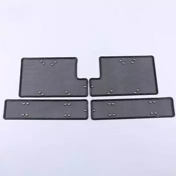 Для Toyota RAV4 RAV-4 XA50 2019 2020 Аксессуары Передняя решетка Сетка для защиты от насекомых Вставка Сетка Декоративная защита Чехлы Отделка чёрный