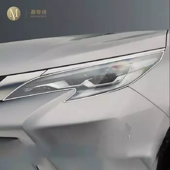 Для Toyota Sienna 2021-2023 автомобильные внешние фары, Защитная пленка из ТПУ от царапин, ремонтная пленка от царапин, аксессуары B Black