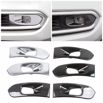 Для Toyota Sienna 2024 2024 2024 хромированная передняя противотуманная фара, крышка бампера, противотуманные фары, лампа, веко, полоска для бровей, молдинг, украшение