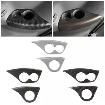 Для Toyota Sienna 2024 2024 2024 Стайлинг салона автомобиля 3-й ряд сидений держатель стакана воды панель рамка крышка отделка ремонт против царапин