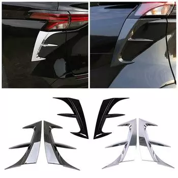 Для Toyota Sienna 4th 2024 2024 2024 Автомобильный Стайлинг Задний Бампер Спойлер Боковая Крышка Крыла Отделка Молдинг Украшения Аксессуары Наклейка